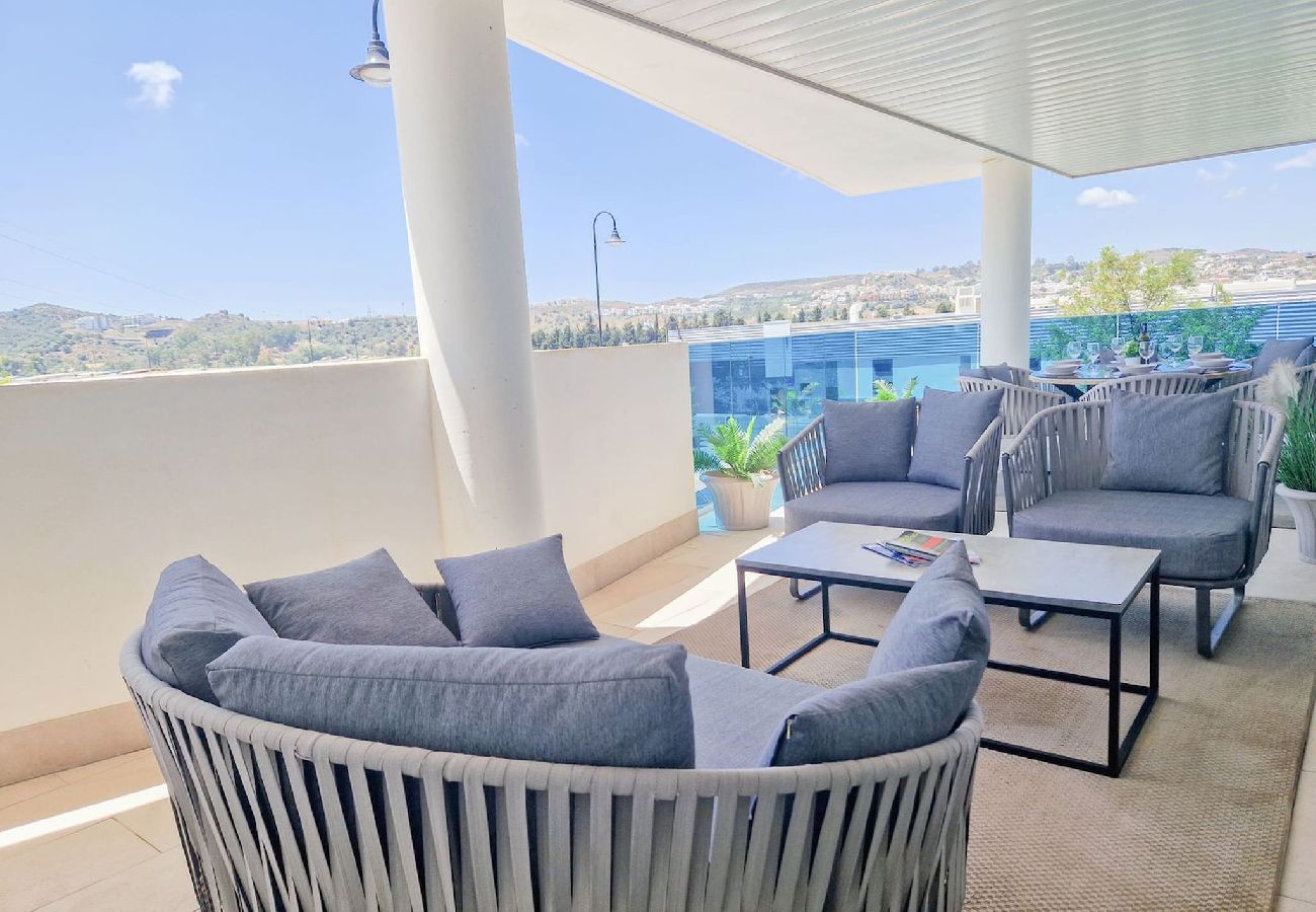 Apartamento en Mijas Costa - Moderno apartamento de 2 dormitorios @ Jardines de Las Lagunas