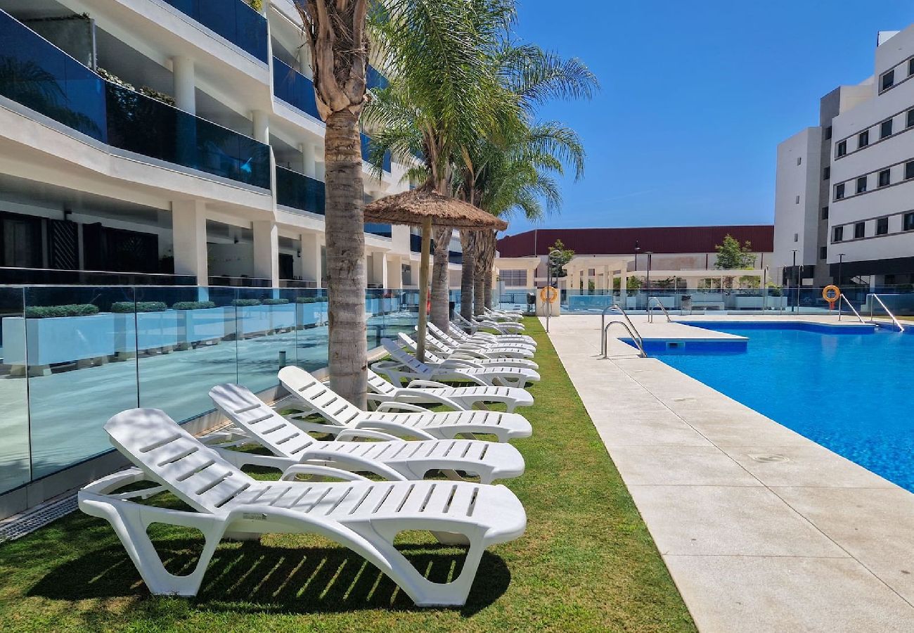Apartamento en Mijas Costa - Moderno apartamento de 2 dormitorios @ Jardines de Las Lagunas