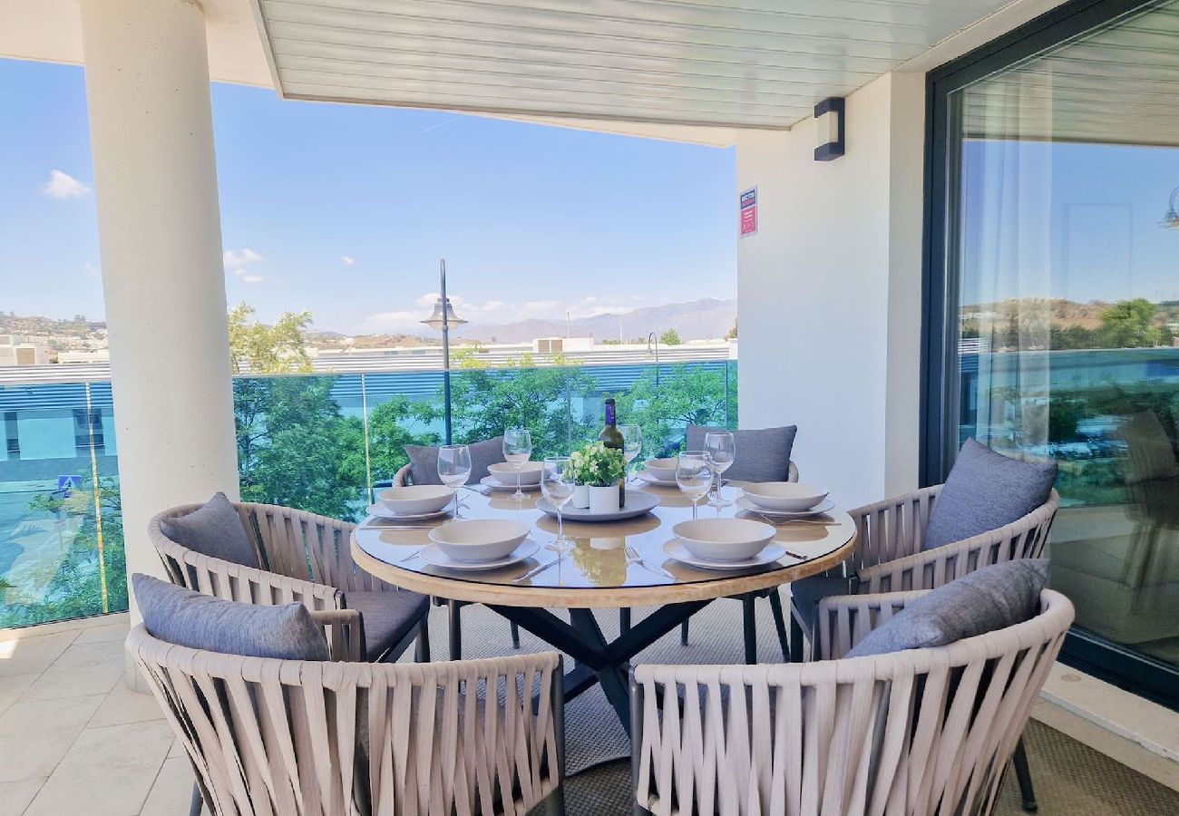 Apartamento en Mijas Costa - Moderno apartamento de 2 dormitorios @ Jardines de Las Lagunas