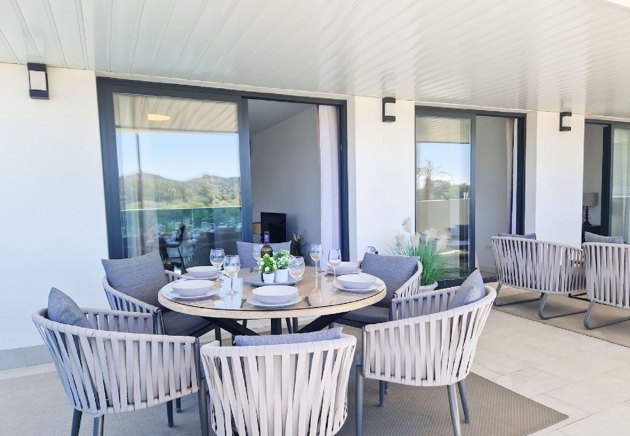 Apartamento en Mijas Costa - Moderno apartamento de 2 dormitorios @ Jardines de Las Lagunas