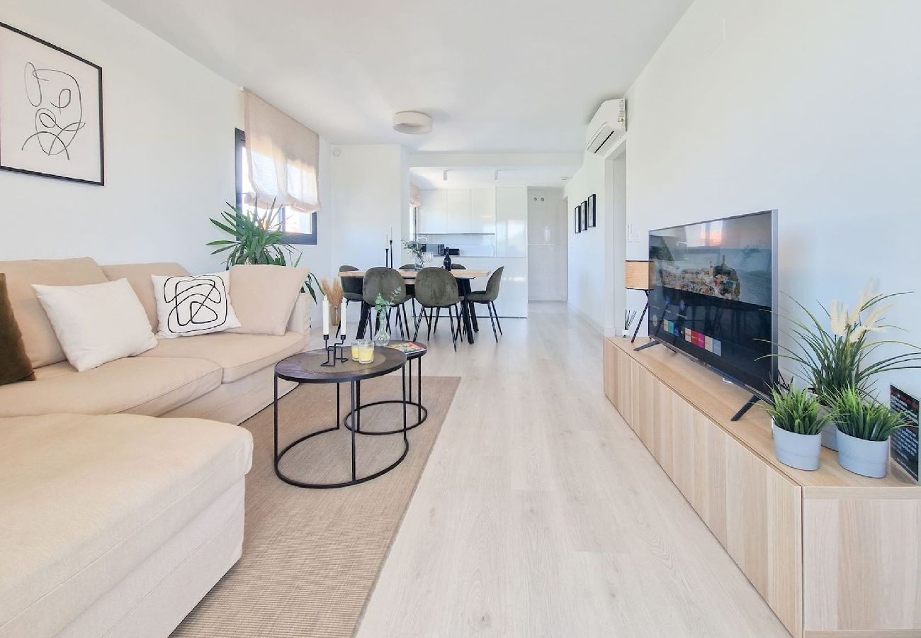 Apartamento en Mijas Costa - Moderno apartamento de 2 dormitorios @ Jardines de Las Lagunas