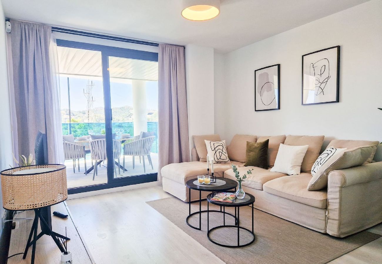 Apartamento en Mijas Costa - Moderno apartamento de 2 dormitorios @ Jardines de Las Lagunas