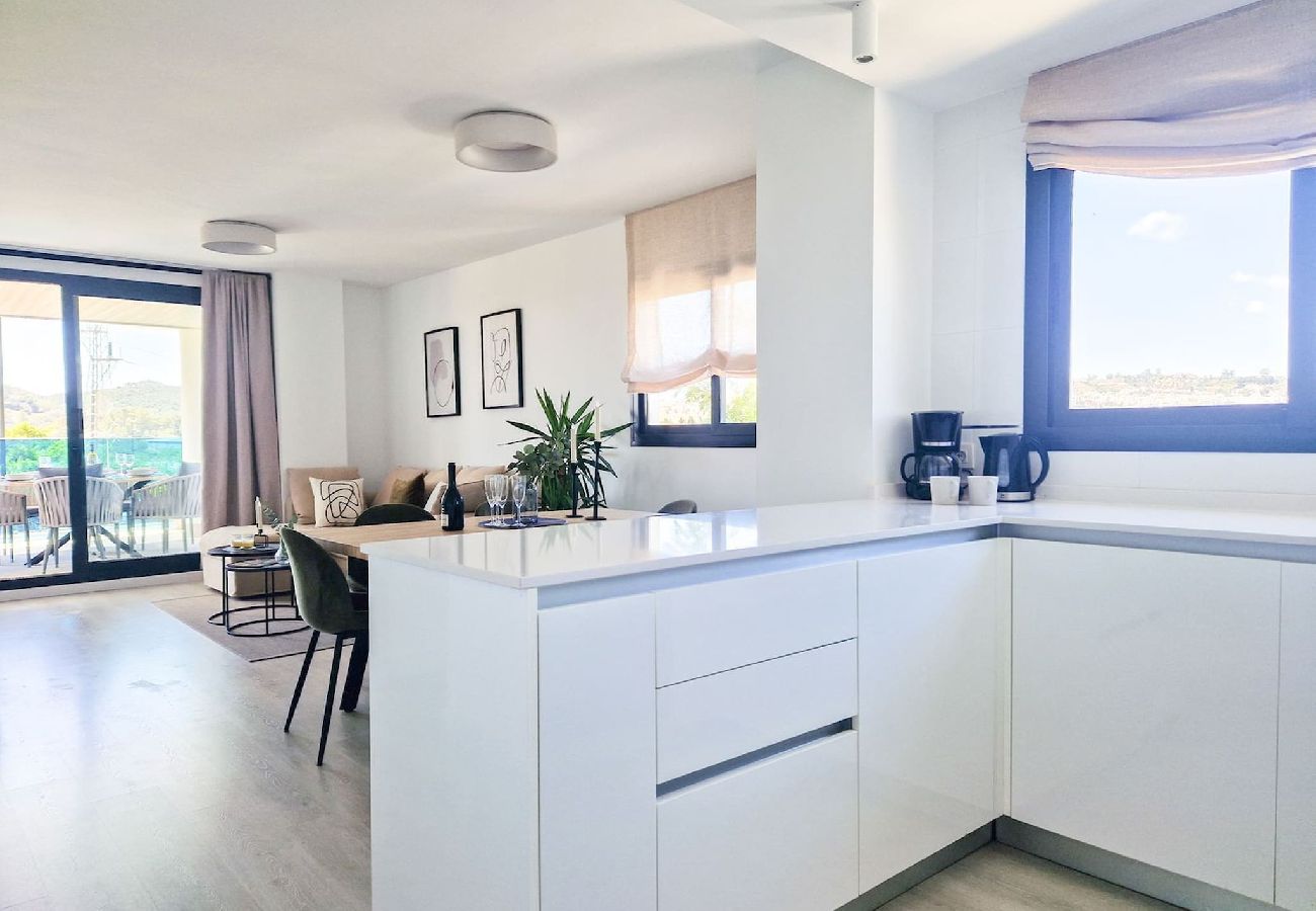 Apartamento en Mijas Costa - Moderno apartamento de 2 dormitorios @ Jardines de Las Lagunas