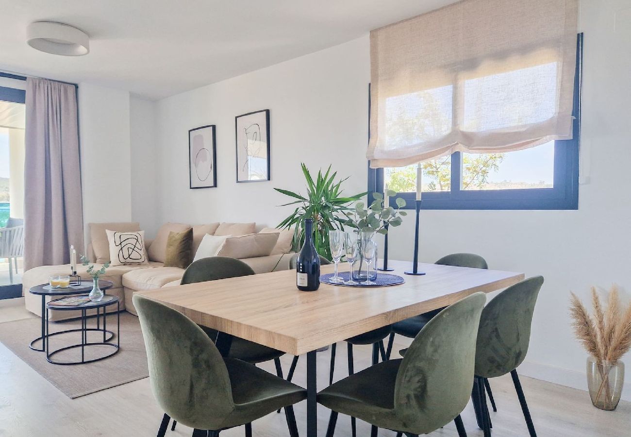 Apartamento en Mijas Costa - Moderno apartamento de 2 dormitorios @ Jardines de Las Lagunas