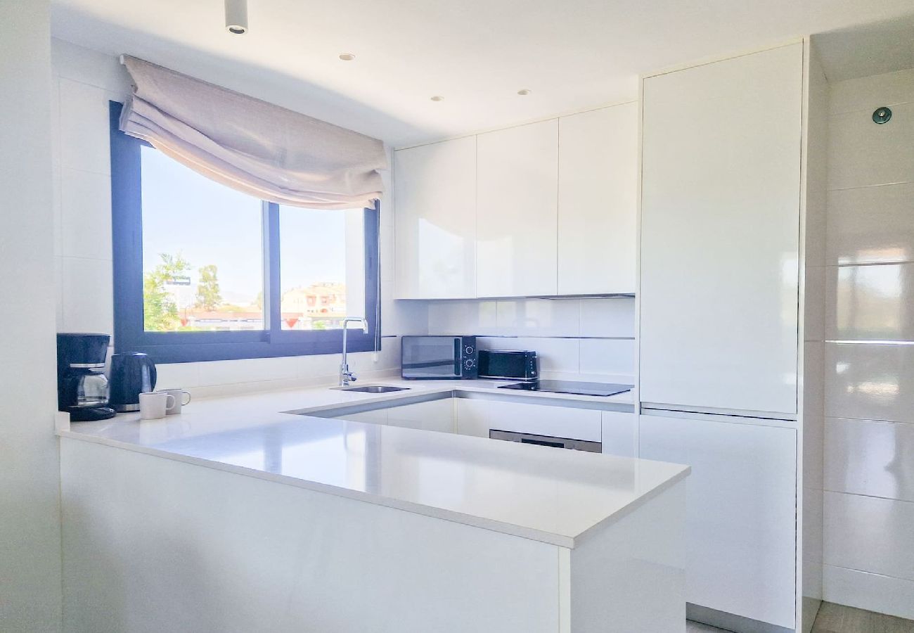 Apartamento en Mijas Costa - Moderno apartamento de 2 dormitorios @ Jardines de Las Lagunas