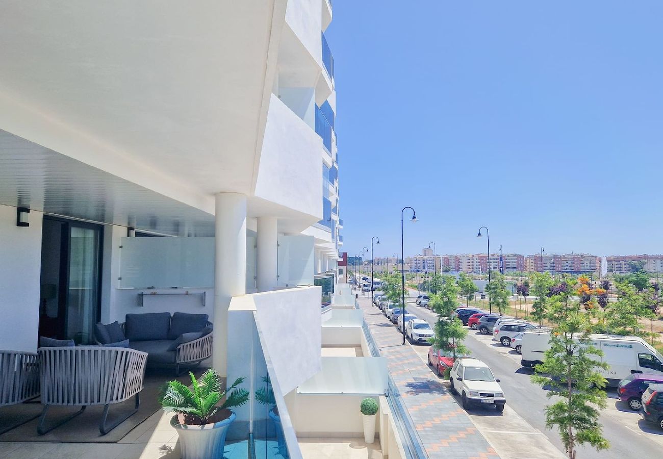 Apartamento en Mijas Costa - Moderno apartamento de 2 dormitorios @ Jardines de Las Lagunas