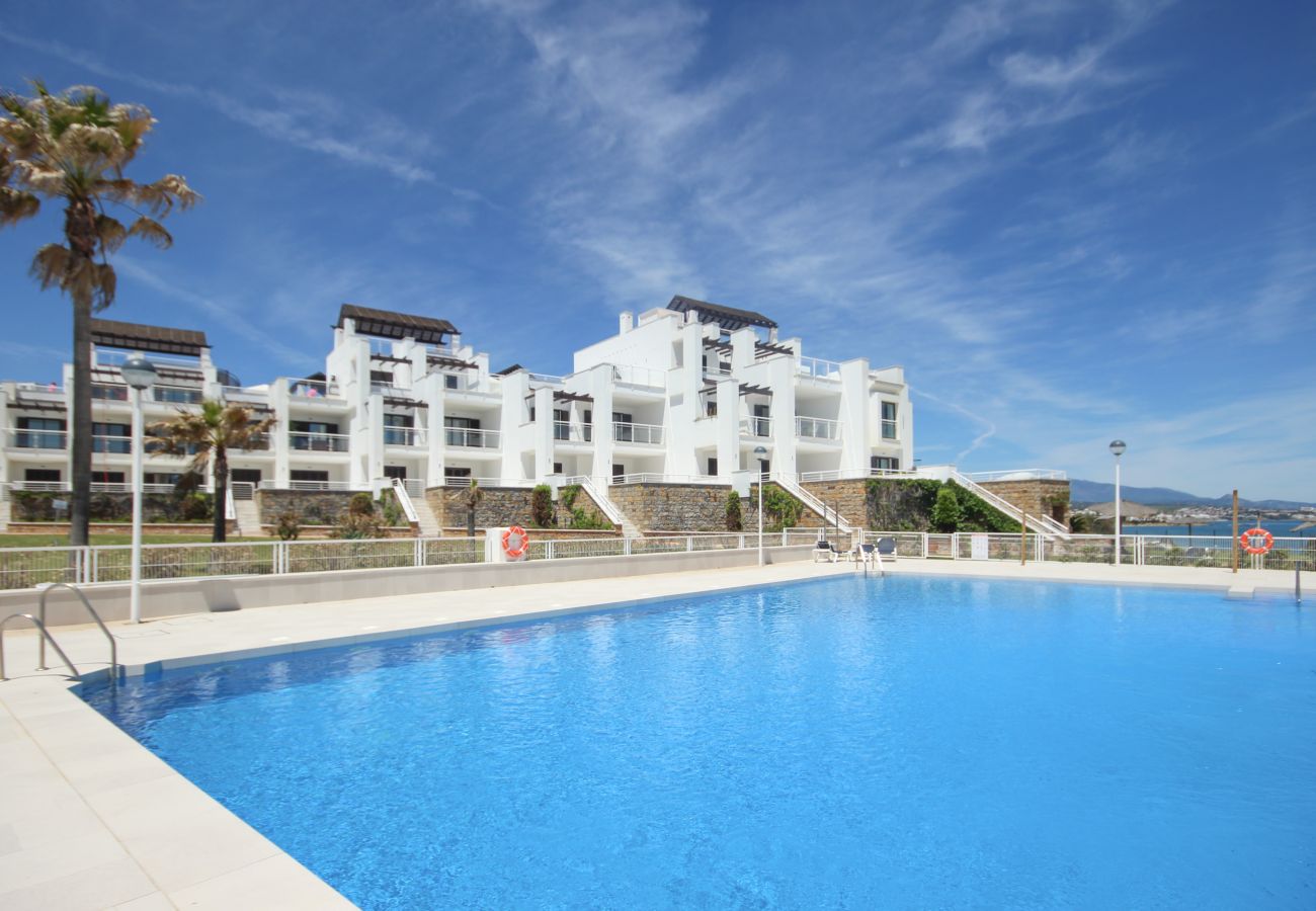 Apartamento en Casares - Ático frente al mar con vistas al mar, Bañera de hidromasaje, Barbacoa