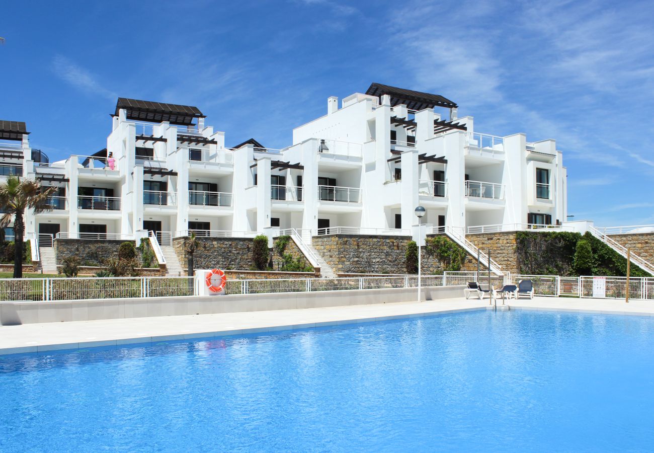 Apartamento en Casares - Ático frente al mar con vistas al mar, Bañera de hidromasaje, Barbacoa