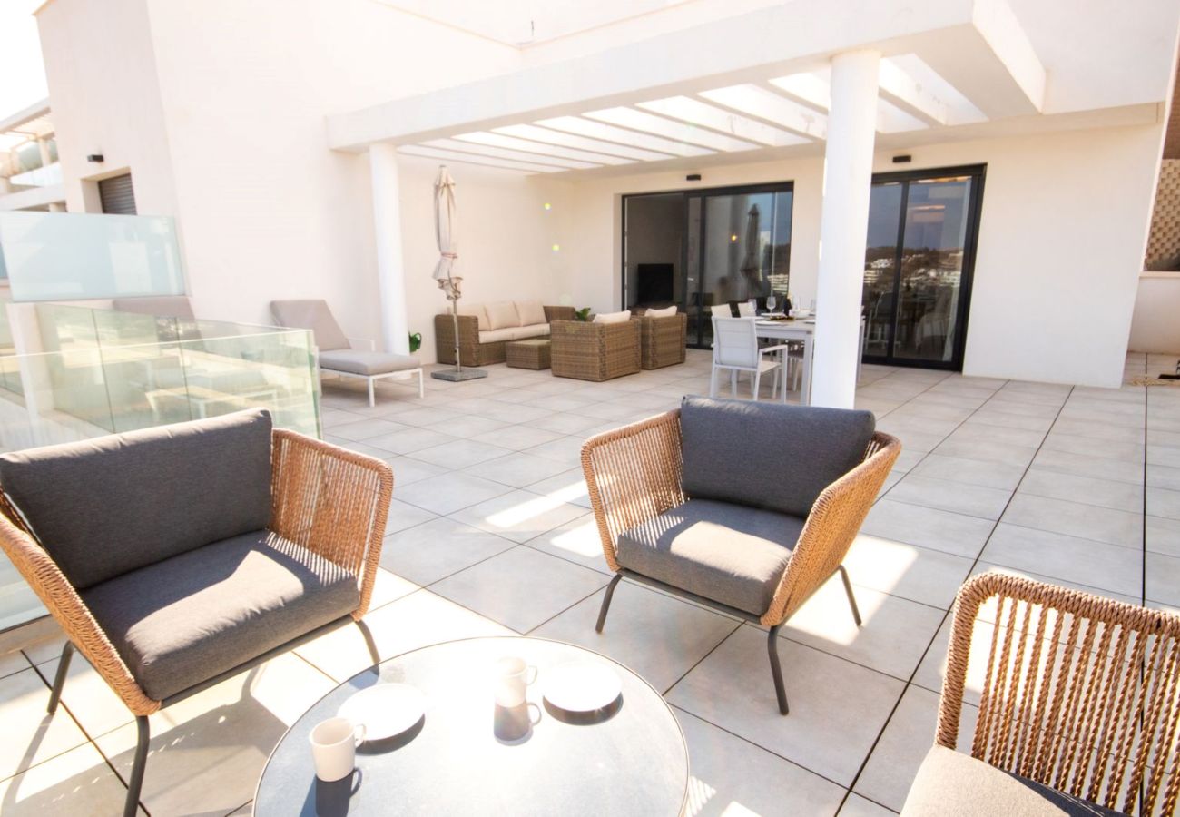 Apartamento en La Cala de Mijas - Moderno apartamento de 3 dormitorios en Casa Banderas, La Cala De Mijas