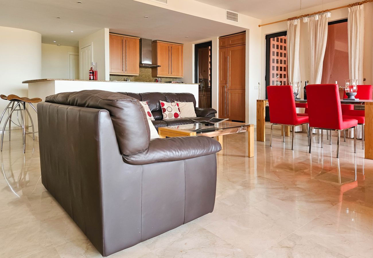 Apartamento en Mijas Costa - Apartamento de dos dormitorios en Calahonda con vistas al mar