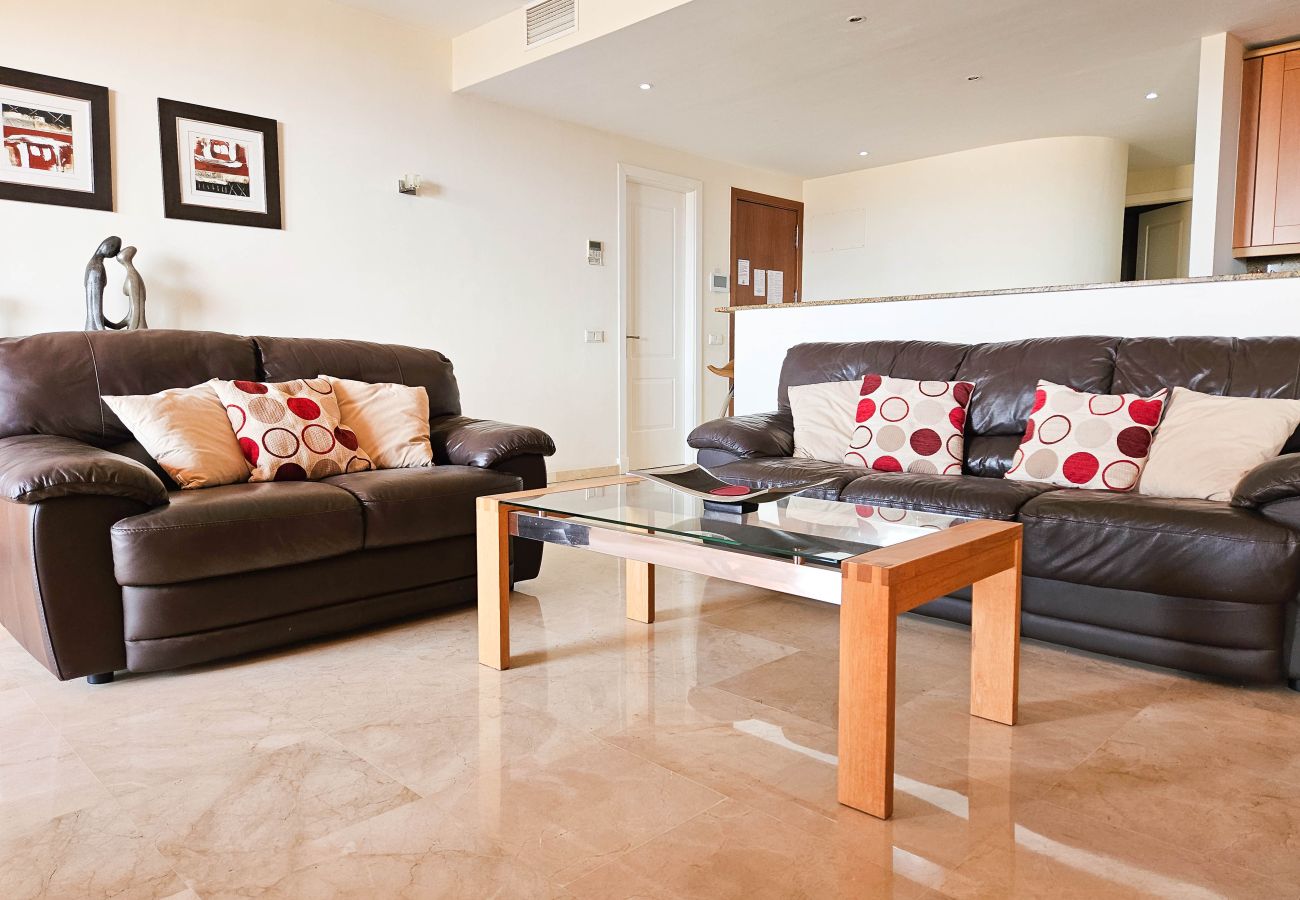 Apartamento en Mijas Costa - Apartamento de dos dormitorios en Calahonda con vistas al mar