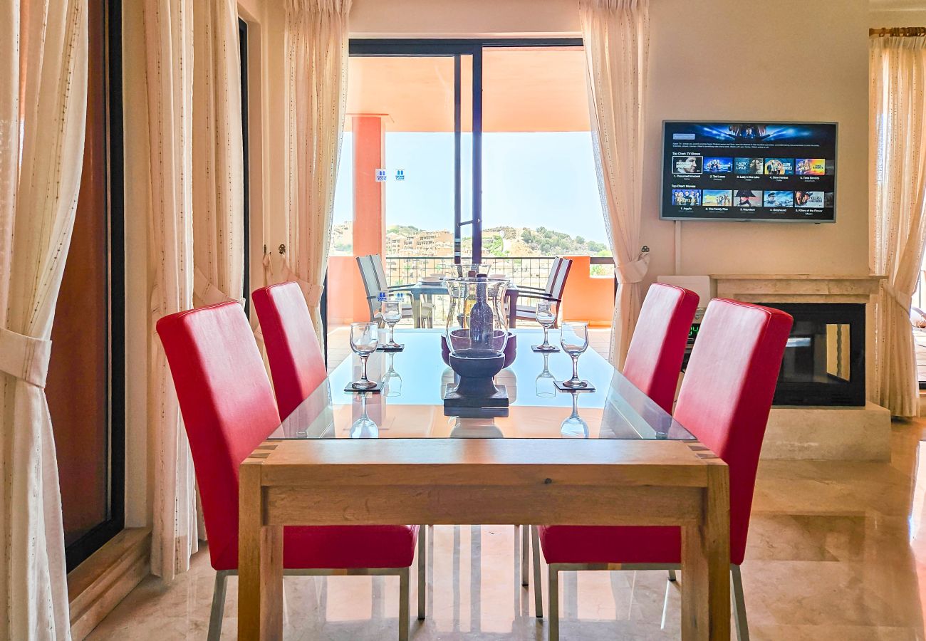 Apartamento en Mijas Costa - Apartamento de dos dormitorios en Calahonda con vistas al mar