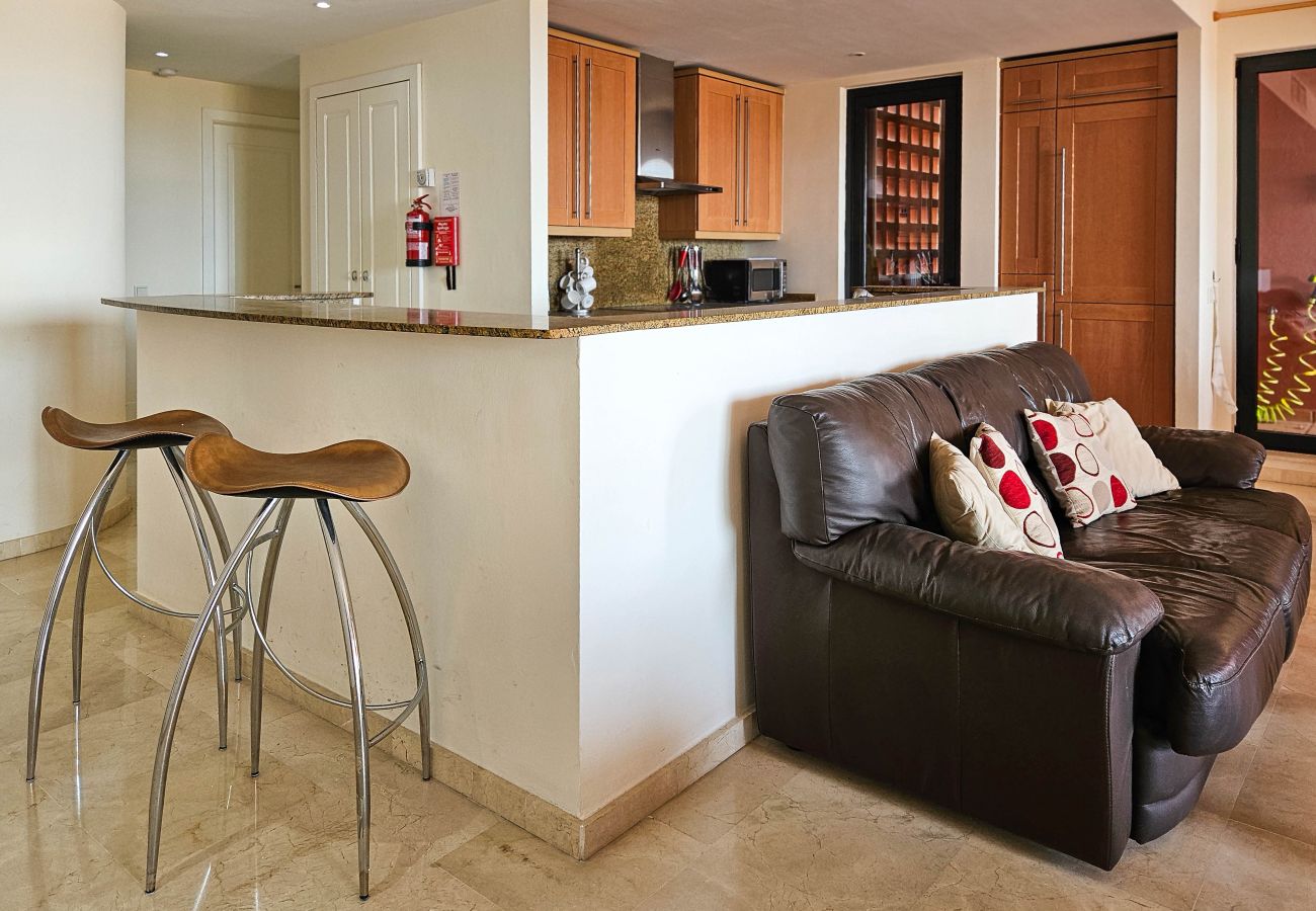Apartamento en Mijas Costa - Apartamento de dos dormitorios en Calahonda con vistas al mar