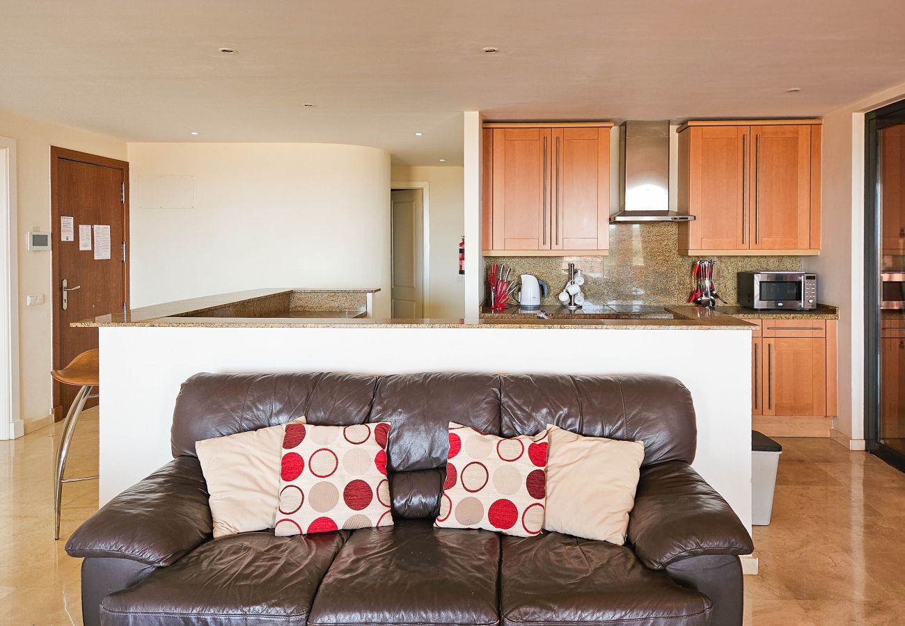Apartamento en Mijas Costa - Apartamento de dos dormitorios en Calahonda con vistas al mar