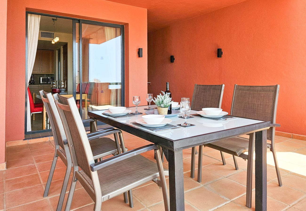 Apartamento en Mijas Costa - Apartamento de dos dormitorios en Calahonda con vistas al mar