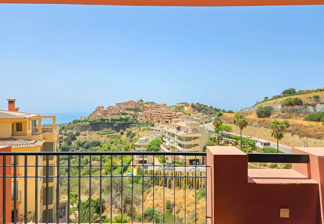 Apartamento en Mijas Costa - Apartamento de dos dormitorios en Calahonda con vistas al mar