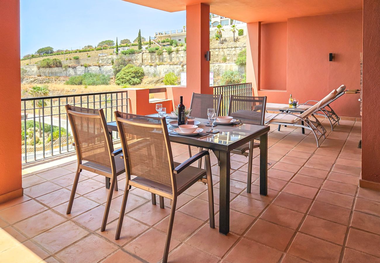 Apartamento en Mijas Costa - Apartamento de dos dormitorios en Calahonda con vistas al mar
