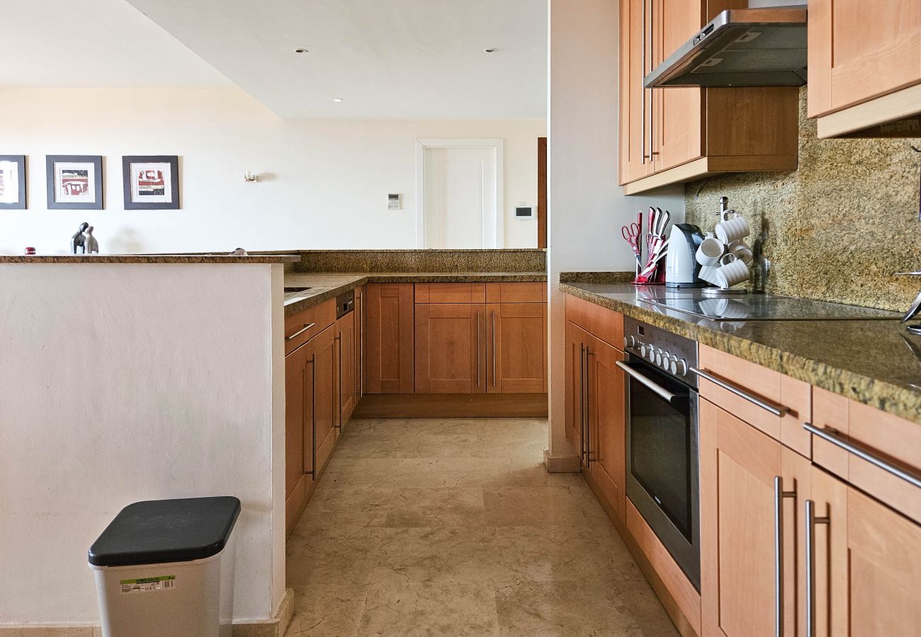 Apartamento en Mijas Costa - Apartamento de dos dormitorios en Calahonda con vistas al mar