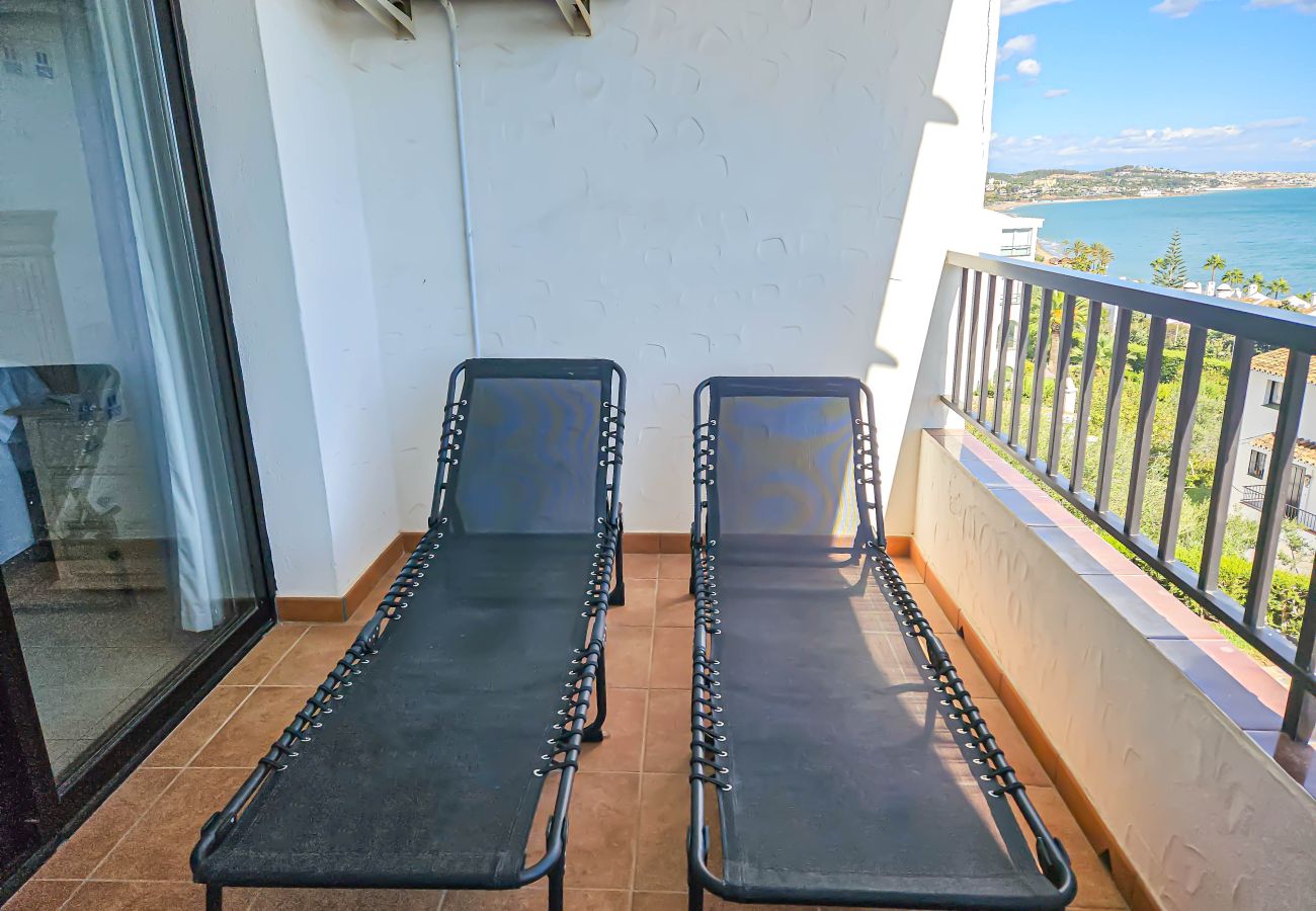 Apartamento en Mijas Costa - Hermosas vistas al mar @ Torrenueva cerca de La Cala