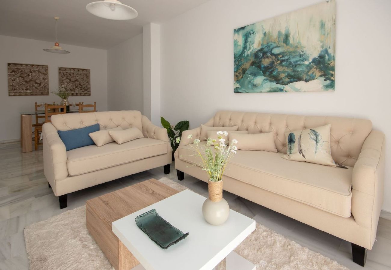 Apartamento en Manilva - Apartamento de 2 dormitorios en alquiler vacacional en Jardines de Sabinillas Manilva