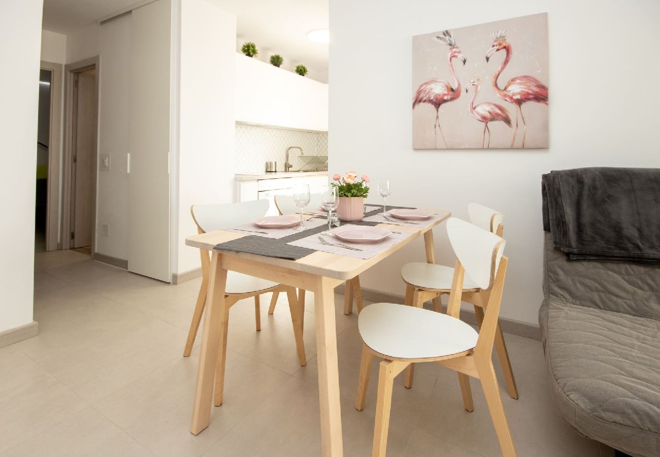 Apartamento en Mijas Costa - Apartamento con jardín Rocas del Mar, Riviera del Sol