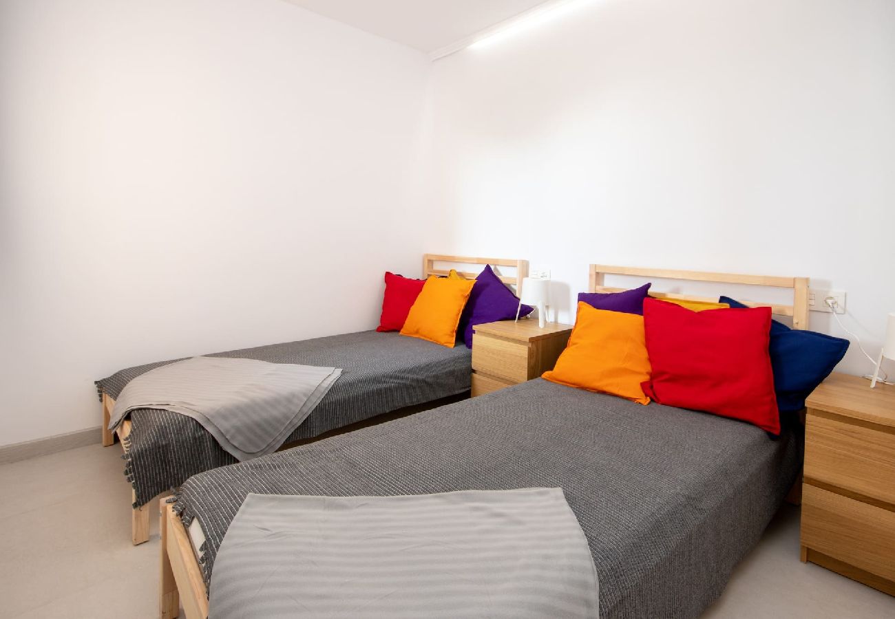 Apartamento en Mijas Costa - Apartamento con jardín Rocas del Mar, Riviera del Sol