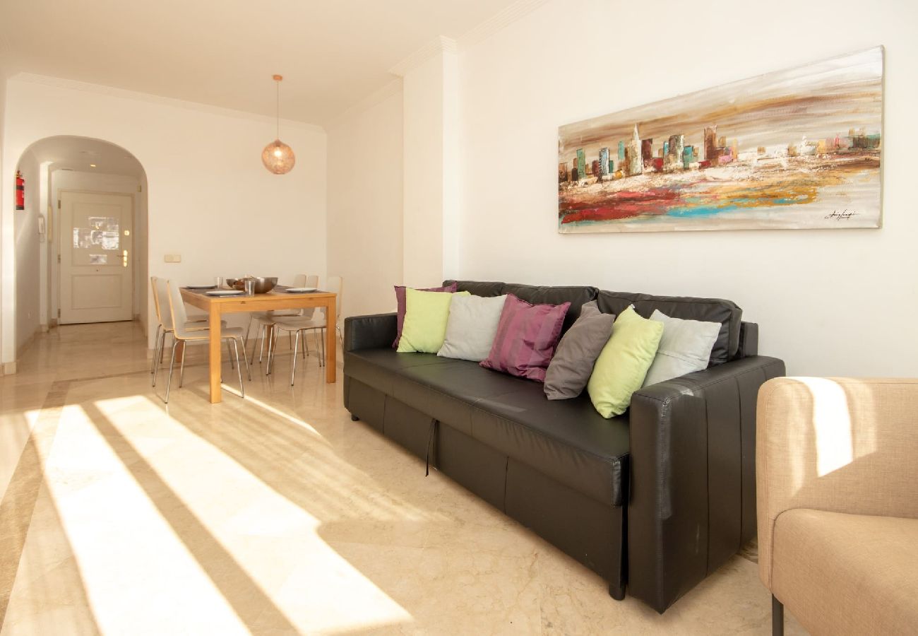 Apartamento en Mijas Costa - Apartamento de 2 dormitorios en primera línea de Calanova Grand Golf