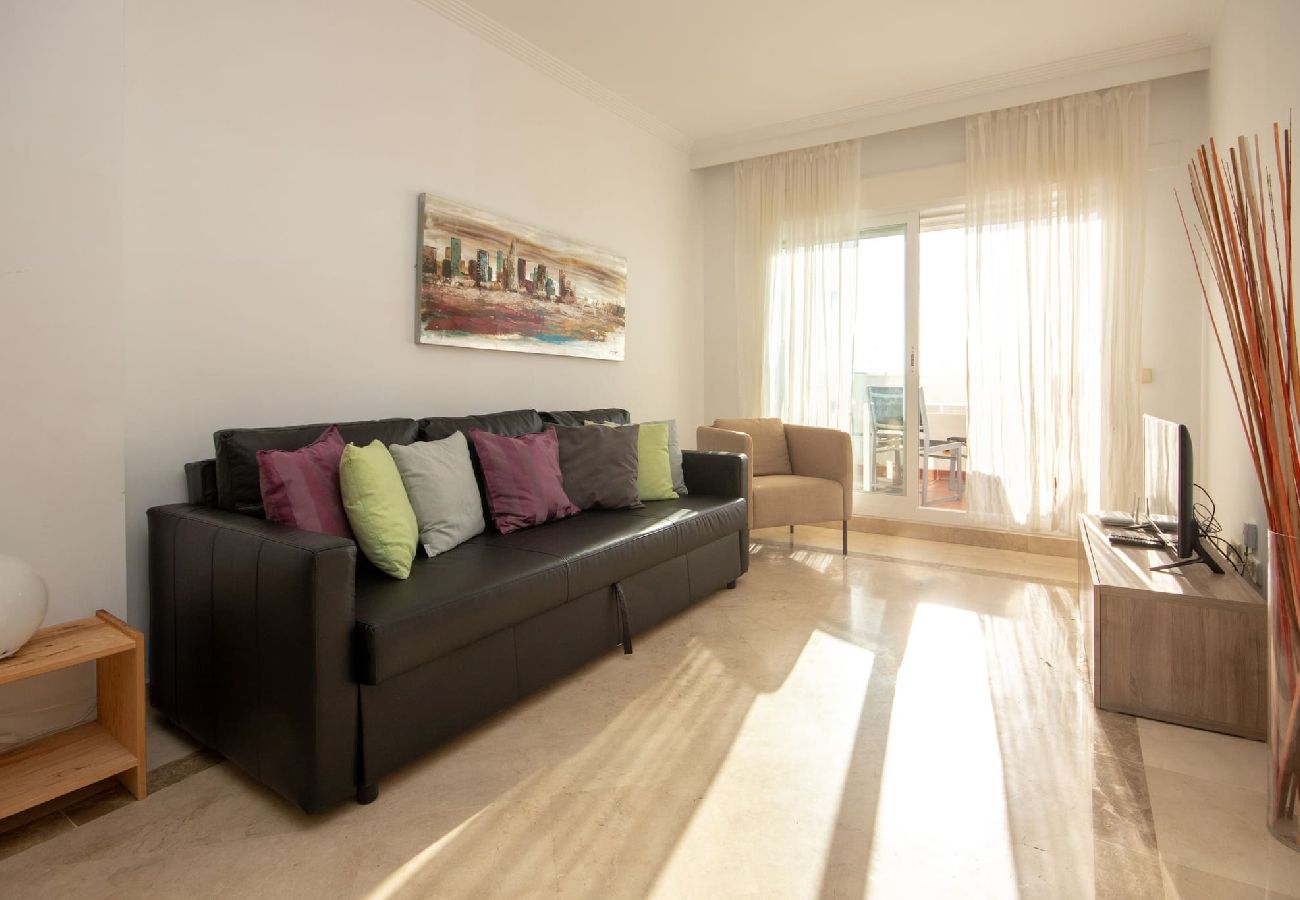 Apartamento en Mijas Costa - Apartamento de 2 dormitorios en primera línea de Calanova Grand Golf