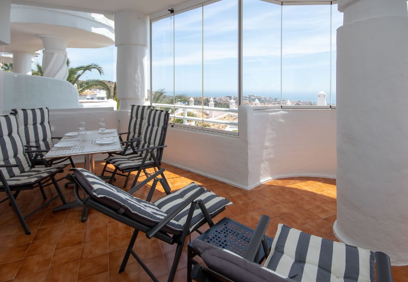 Apartamento en Mijas Costa - Luminoso y alegre apartamento de 2 dormitorios, Calahonda