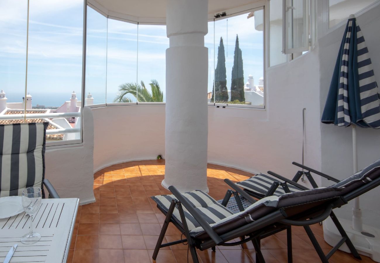Apartamento en Mijas Costa - Luminoso y alegre apartamento de 2 dormitorios, Calahonda