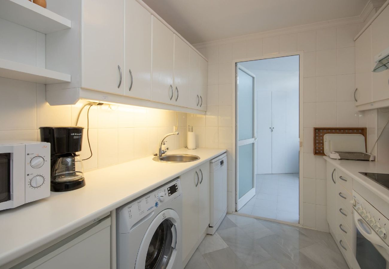 Apartamento en Mijas Costa - Luminoso y alegre apartamento de 2 dormitorios, Calahonda