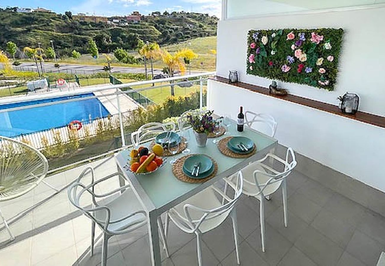 Apartamento en La Cala de Mijas - Moderno apartamento de 2 dormitorios en El Lagar La Cala de Mijas