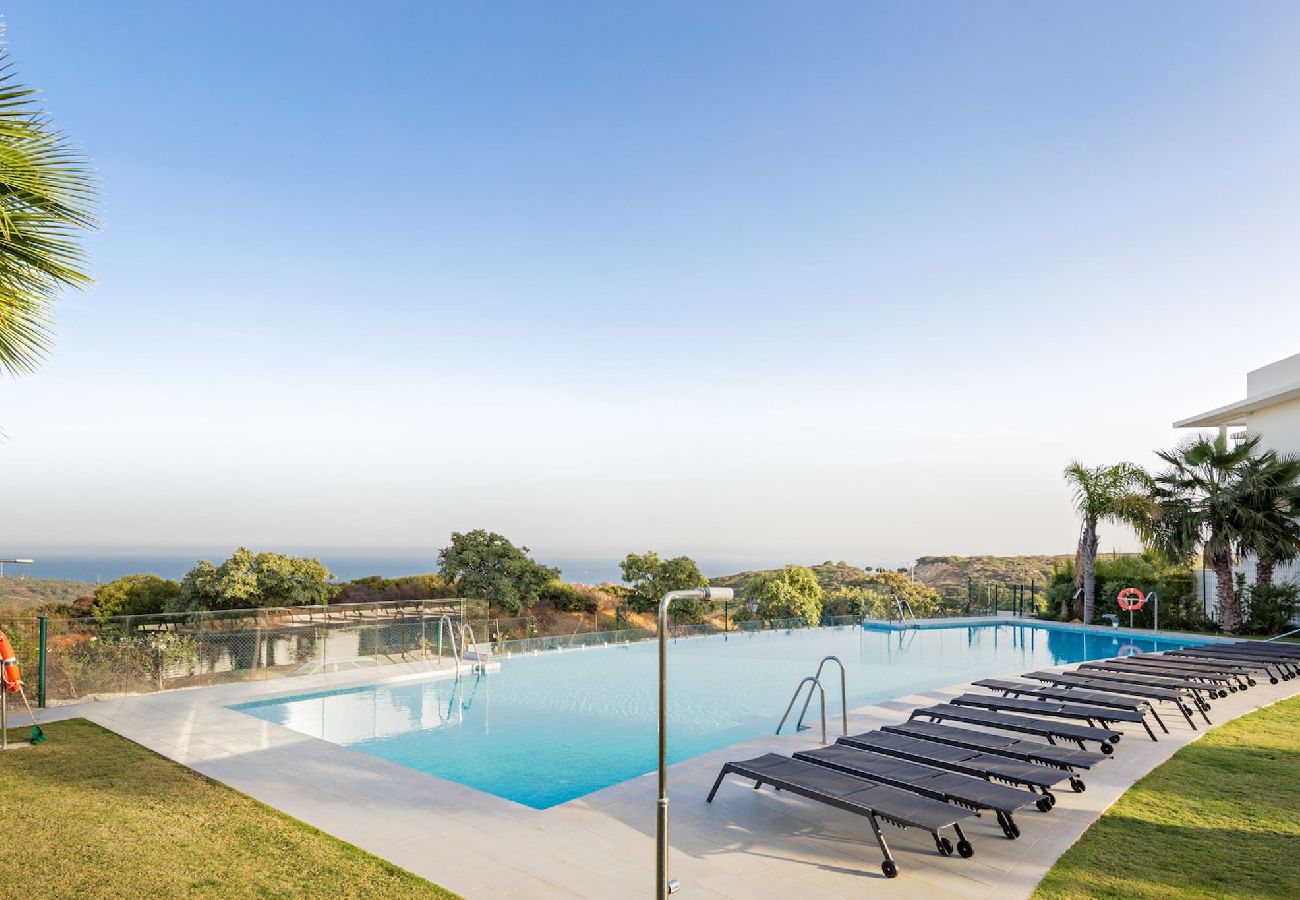 Apartamento en Casares - Moderno apartamento de 2 dormitorios en planta baja Finca Cortesin