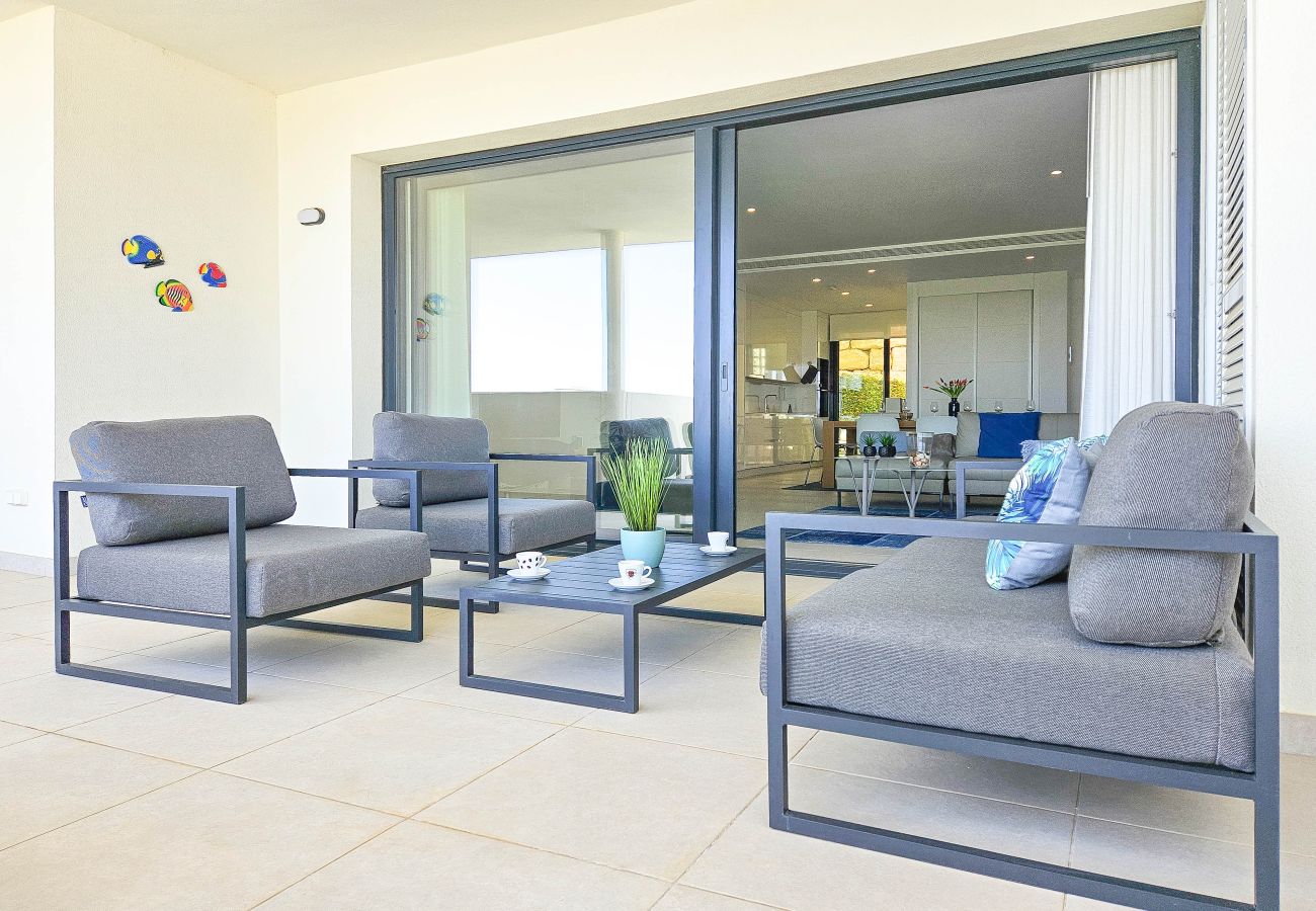 Apartamento en Casares - Moderno apartamento de 2 dormitorios en planta baja Finca Cortesin