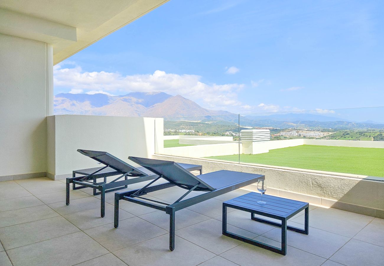 Apartamento en Casares - Moderno apartamento de 2 dormitorios en planta baja Finca Cortesin