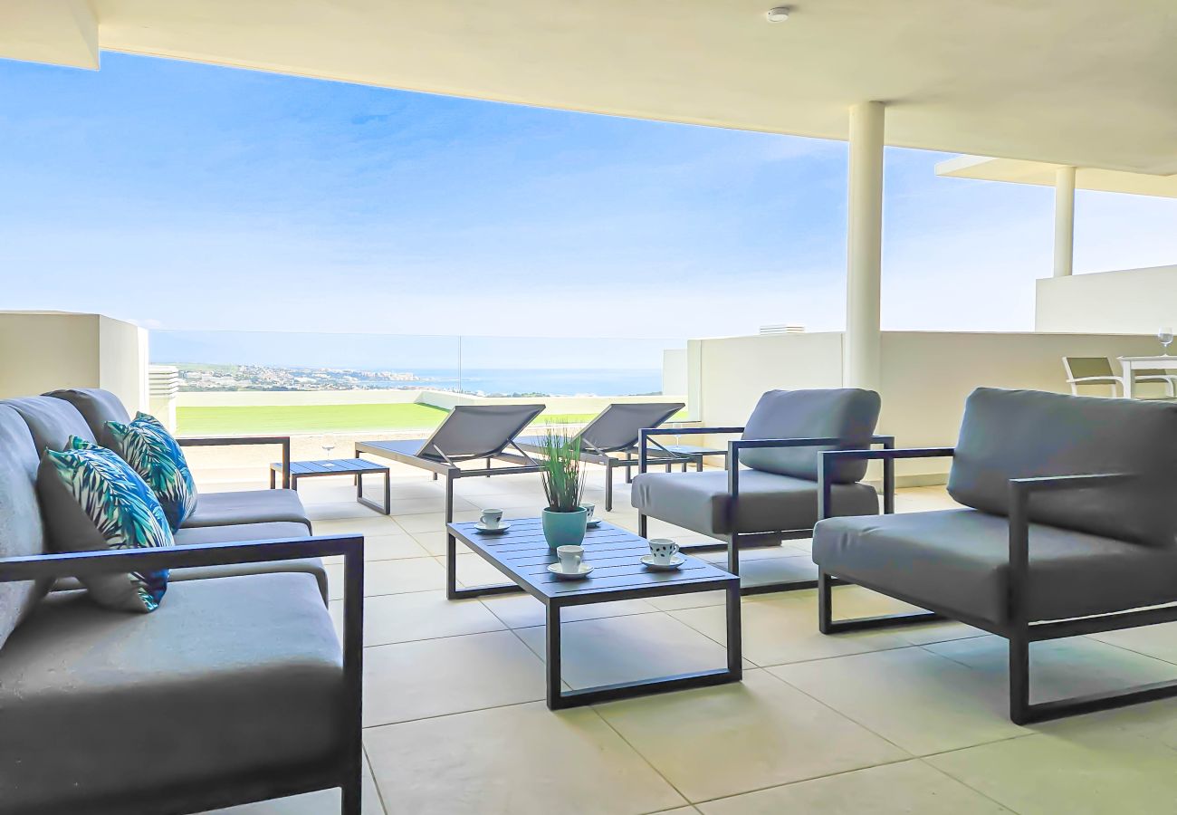 Apartamento en Casares - Moderno apartamento de 2 dormitorios en planta baja Finca Cortesin