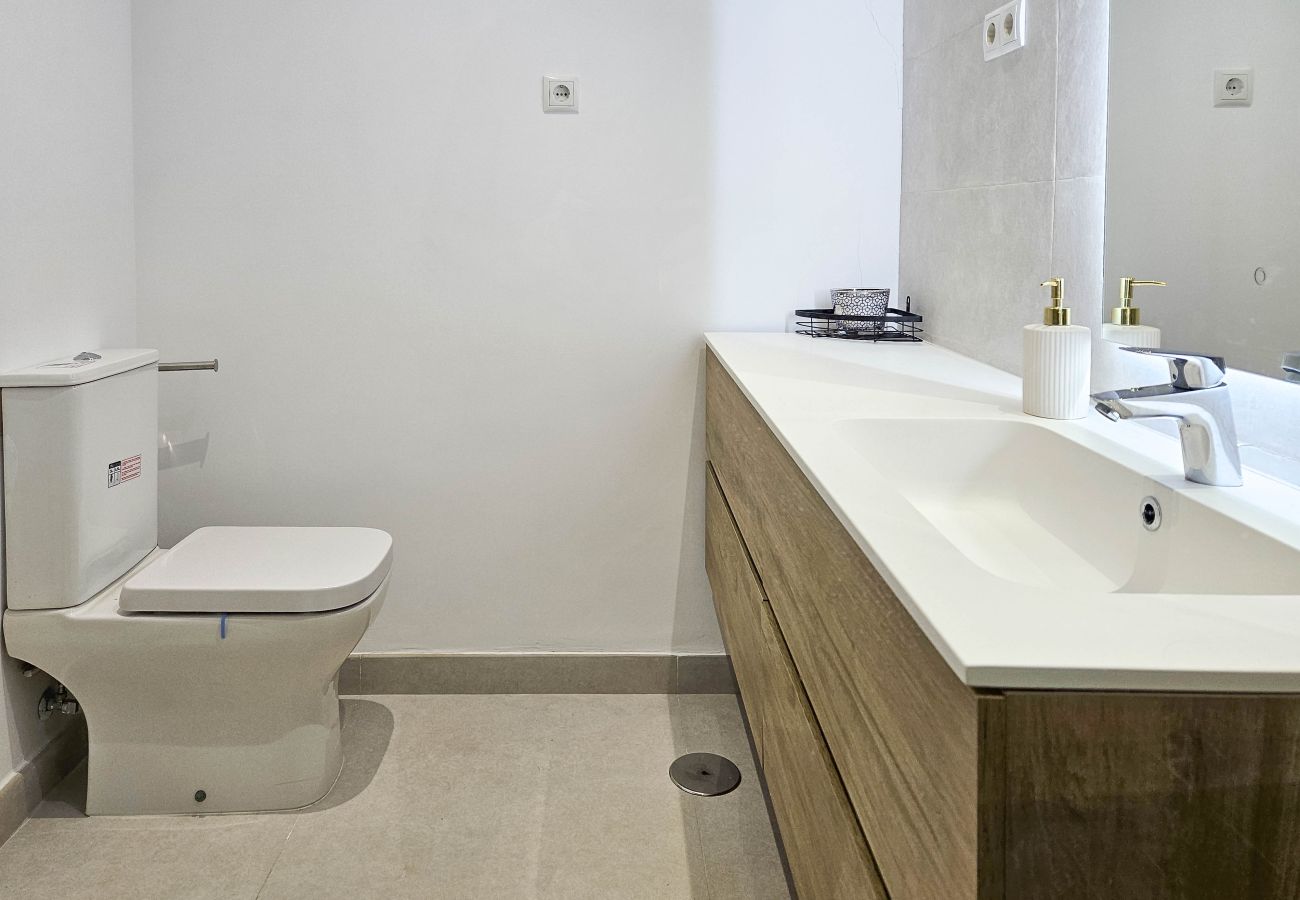 Apartamento en Casares - Moderno apartamento de 2 dormitorios en planta baja Finca Cortesin