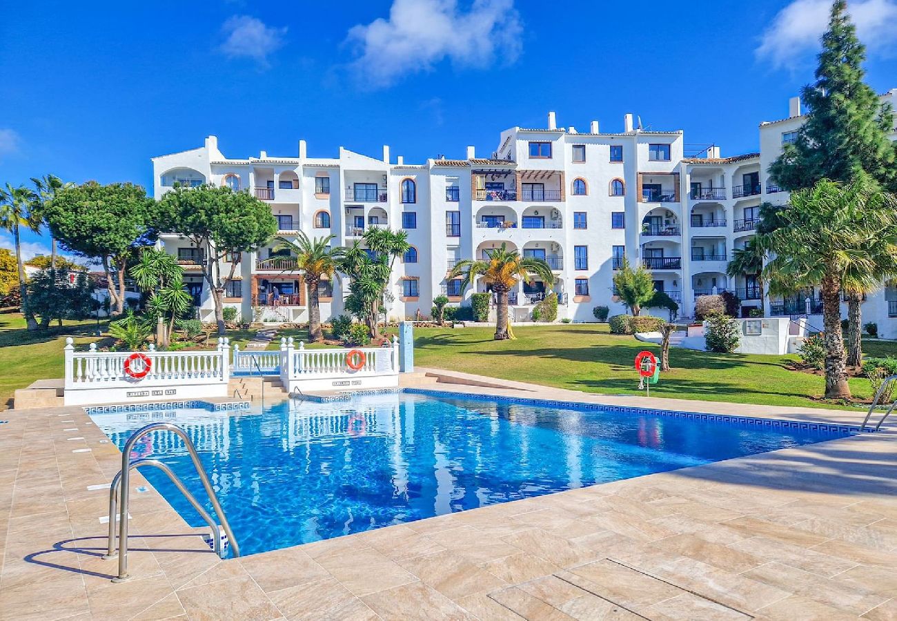 Apartamento en Mijas Costa - Moderno apartamento de 2 dormitorios Riviera cerca de la playa