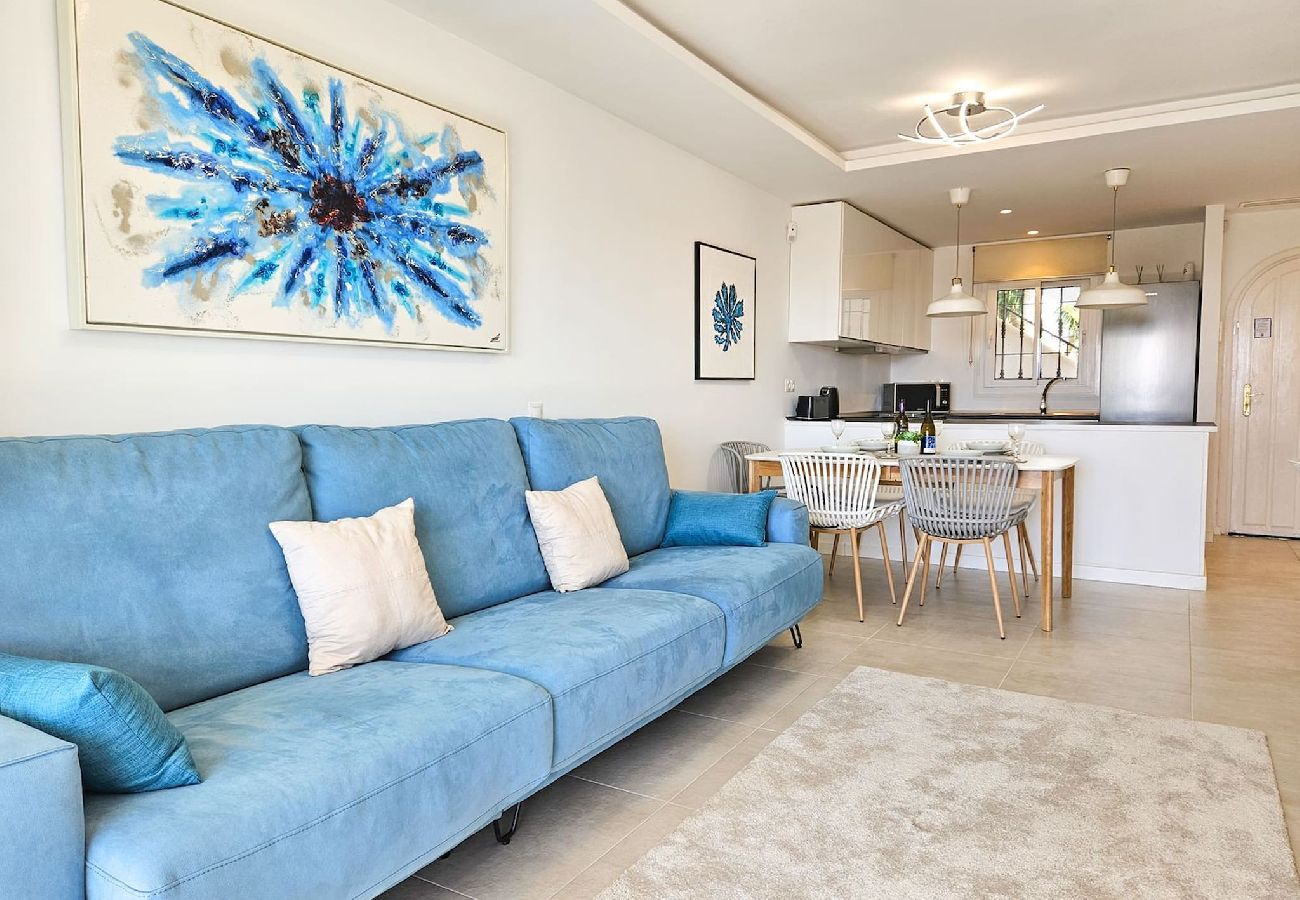 Apartamento en Mijas Costa - Moderno apartamento de 2 dormitorios Riviera cerca de la playa