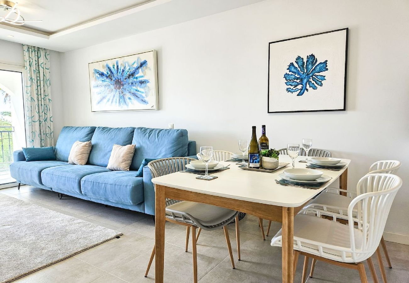 Apartamento en Mijas Costa - Moderno apartamento de 2 dormitorios Riviera cerca de la playa