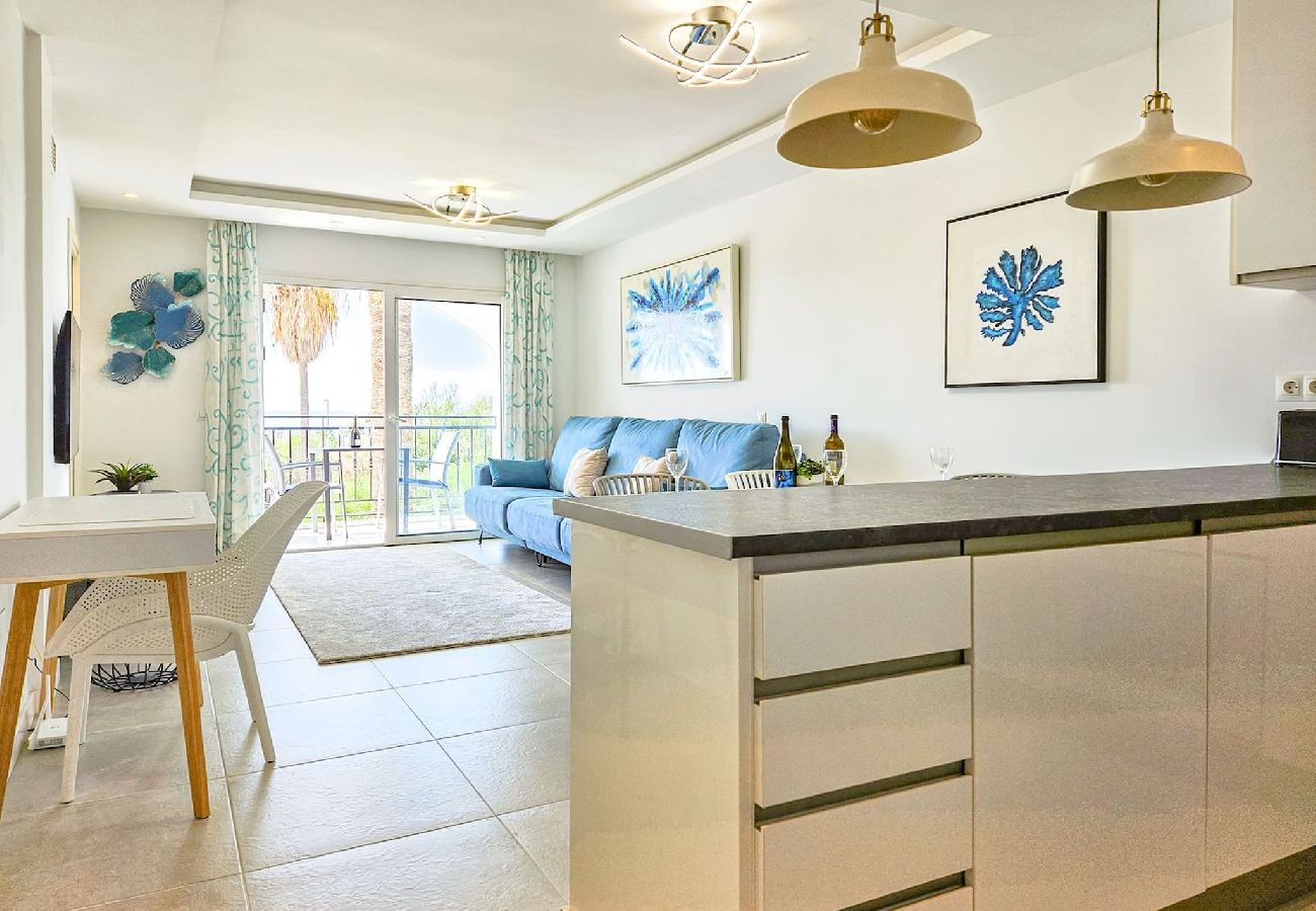 Apartamento en Mijas Costa - Moderno apartamento de 2 dormitorios Riviera cerca de la playa