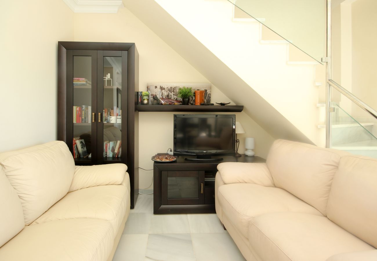 Apartamento en Estepona - Atico de 2 dormitorios en Punta Plata Beach Estepona a 50m de la playa
