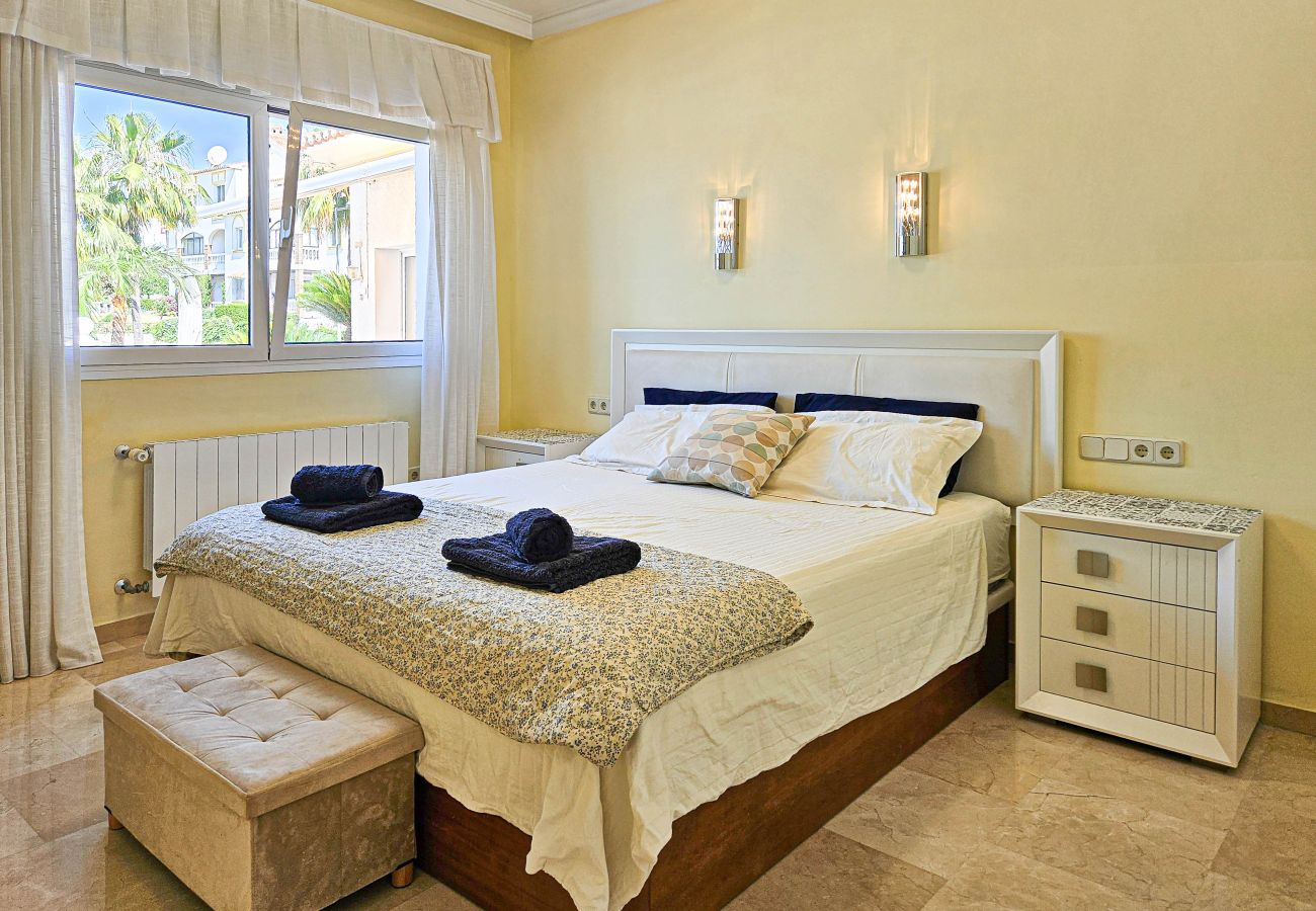Villa en Mijas Costa - Villa de 3 dormitorios con vistas al mar y piscina privada