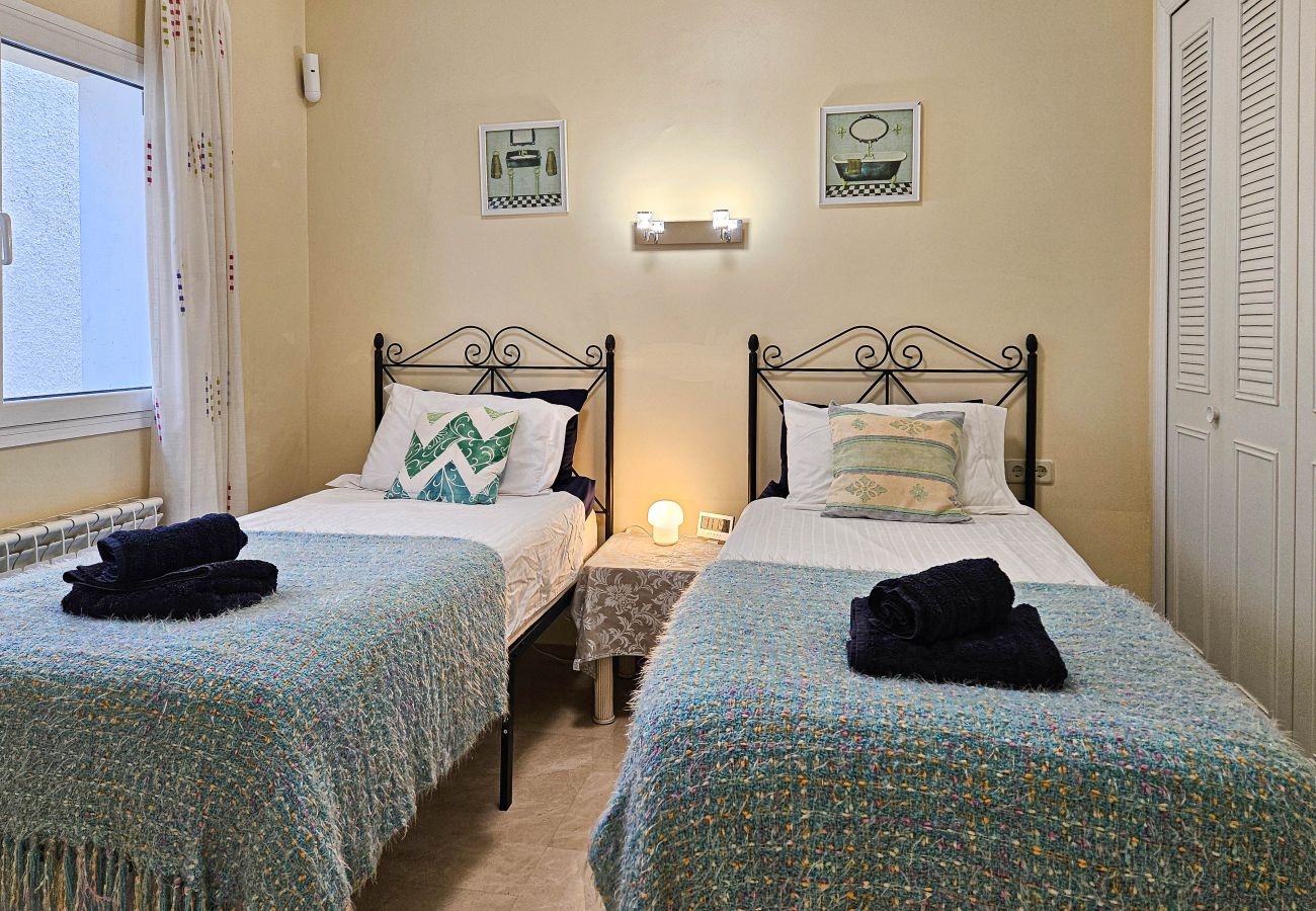 Villa en Mijas Costa - Villa de 3 dormitorios con vistas al mar y piscina privada