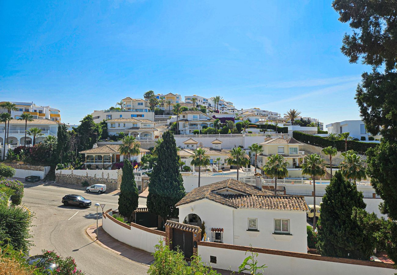 Villa en Mijas Costa - Villa de 3 dormitorios con vistas al mar y piscina privada