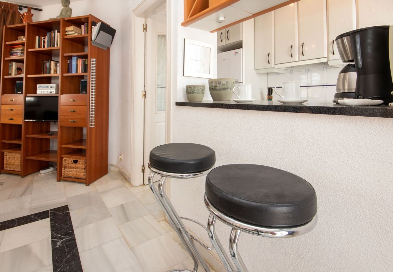 Apartamento en Mijas Costa - Apartamento de un dormitorio en alquiler en Mijas Costa