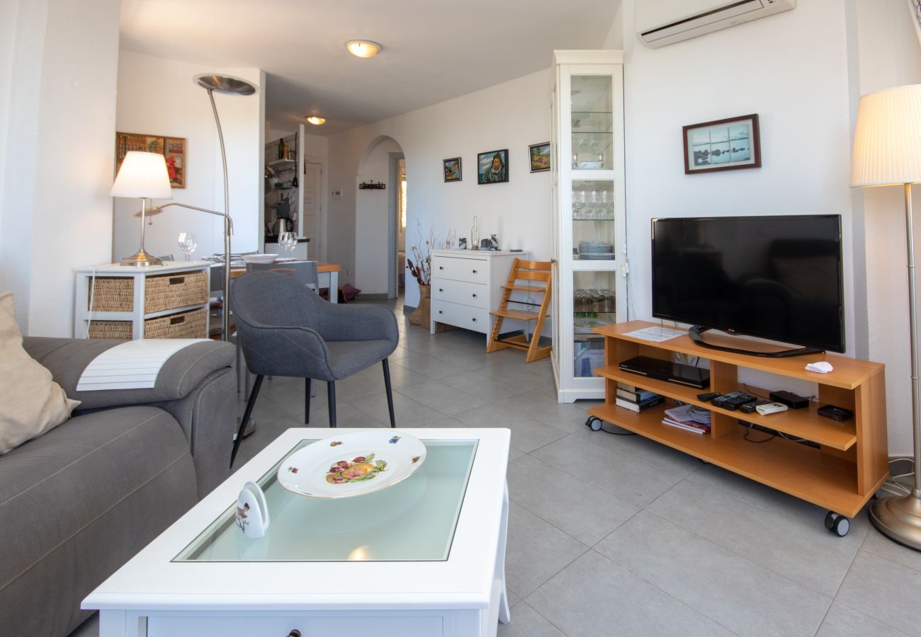 Apartamento en Mijas Costa - Apartamento de vacaciones de 2 dormitorios a 600 m de la playa