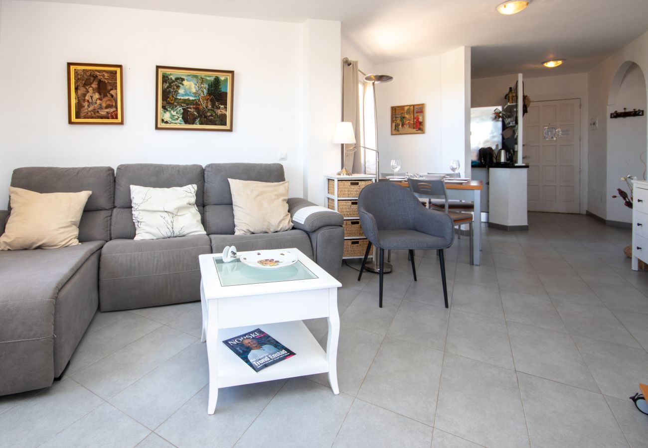 Apartamento en Mijas Costa - Apartamento de vacaciones de 2 dormitorios a 600 m de la playa