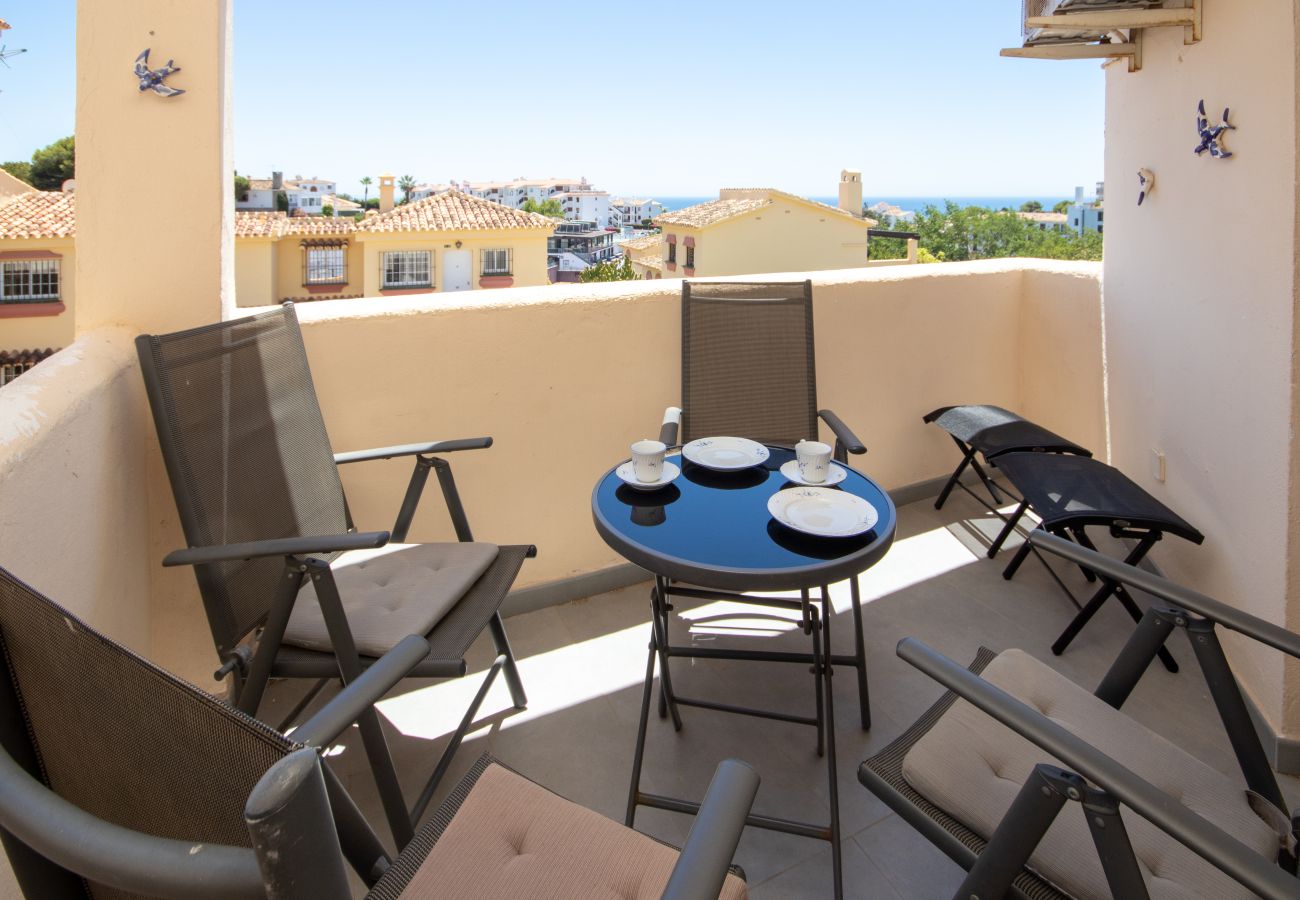 Apartamento en Mijas Costa - Apartamento de vacaciones de 2 dormitorios a 600 m de la playa