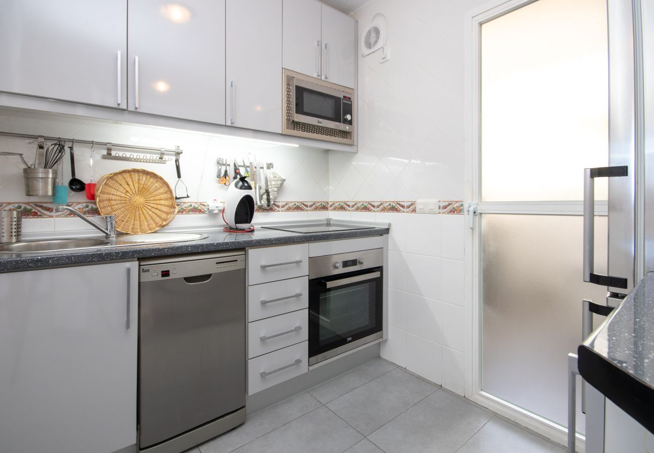 Apartamento en Mijas Costa - Apartamento de vacaciones de 2 dormitorios a 600 m de la playa